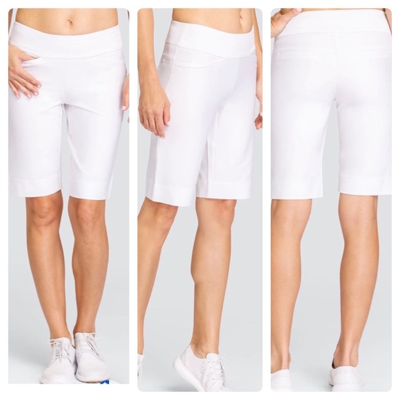 UP! Canada - “Thincredible” Lycra 22” Bermuda Shorts - Size 8 - Picture 9 of 11